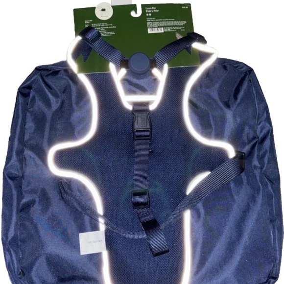 Navy Dog Harness Backpack - Picture 2 of 3